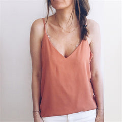 Fashion Women Casual Summer Lace Top Sleeveless V Neck Tank Loose Vest Open Back Tee Ladies Backless Daily Basic debardeur femme