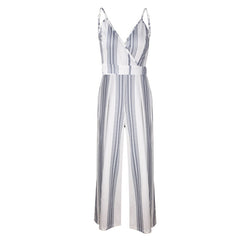 Womail bodysuit Women Summer Sleeveless Strip Jumpsuit Print Strappy Holiday Long Playsuits Trouser Fashion 2019 f28