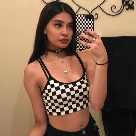 2018 Fashion Hot New Women's Summer Basic Sexy Strappy Sleeveless Racerback Crop Top High Quality