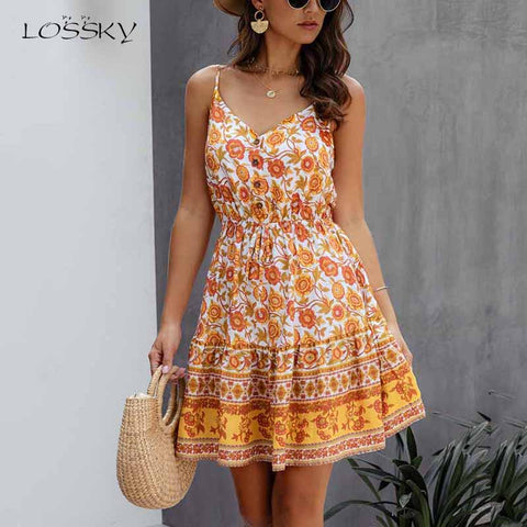 Summer Women White Lace Halter Dress Sexy Backless Beach Dresses 2020 Fashion Sleeveless Spaghetti Strap Casual Mini Sundress