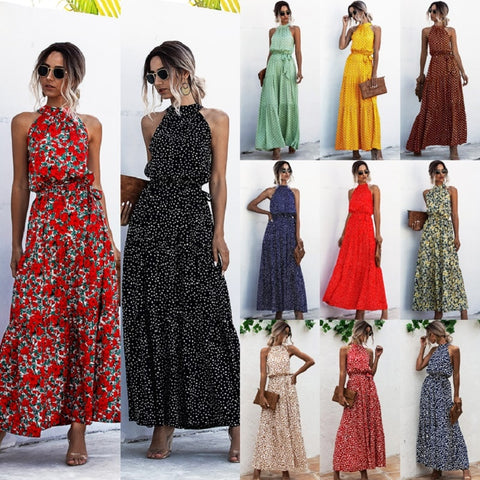 Summer Women White Lace Halter Dress Sexy Backless Beach Dresses 2020 Fashion Sleeveless Spaghetti Strap Casual Mini Sundress